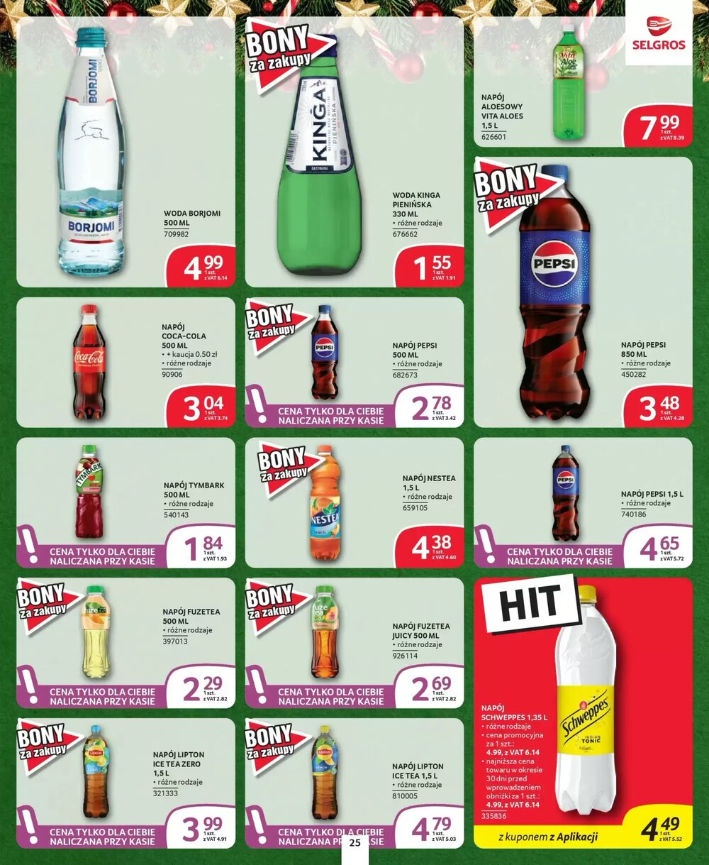 Gazetka promocyjna Selgros  ważna od 18.12.2025 - Strona 25.