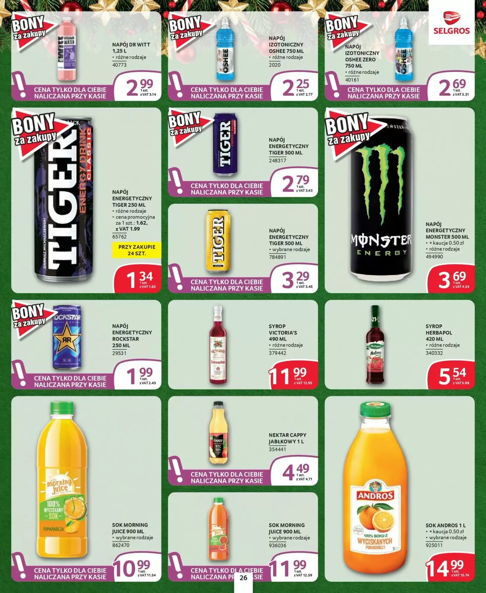 Gazetka promocyjna Selgros  ważna od 18.12.2025 - Strona 26.