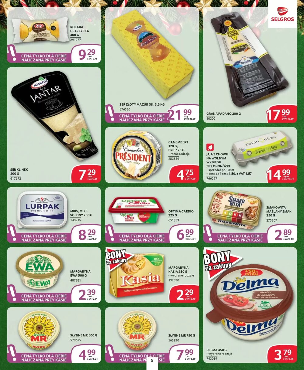 Gazetka promocyjna Selgros  ważna od 18.12.2025 - Strona 5.