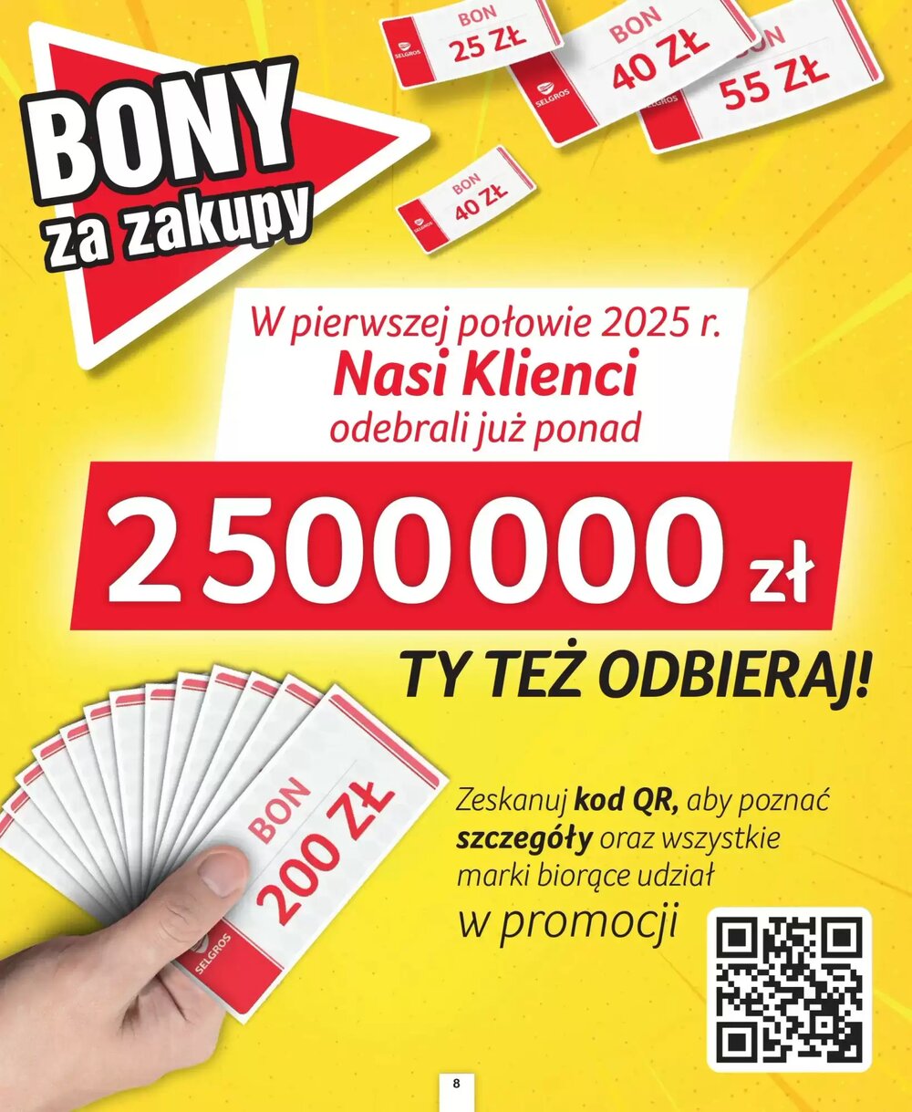 Gazetka promocyjna Selgros  ważna od 18.12.2025 - Strona 8.