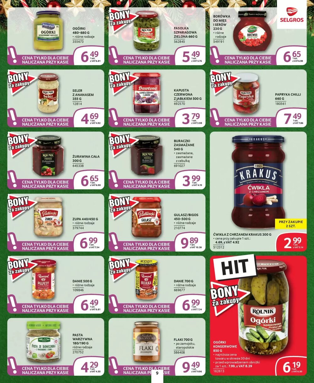 Gazetka promocyjna Selgros  ważna od 18.12.2025 - Strona 9.