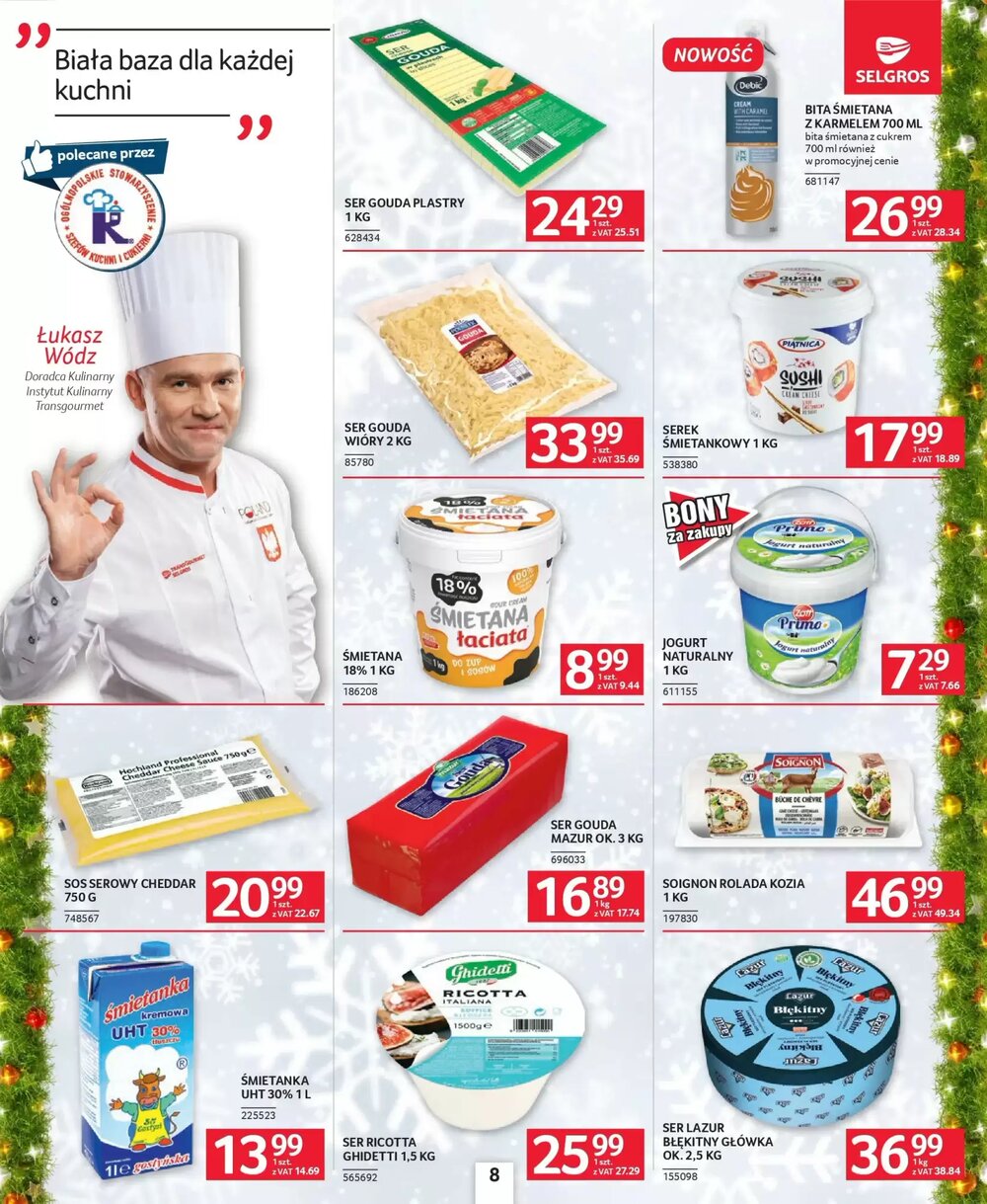Gazetka promocyjna Selgros  ważna od 18.12.2025 - Strona 8.