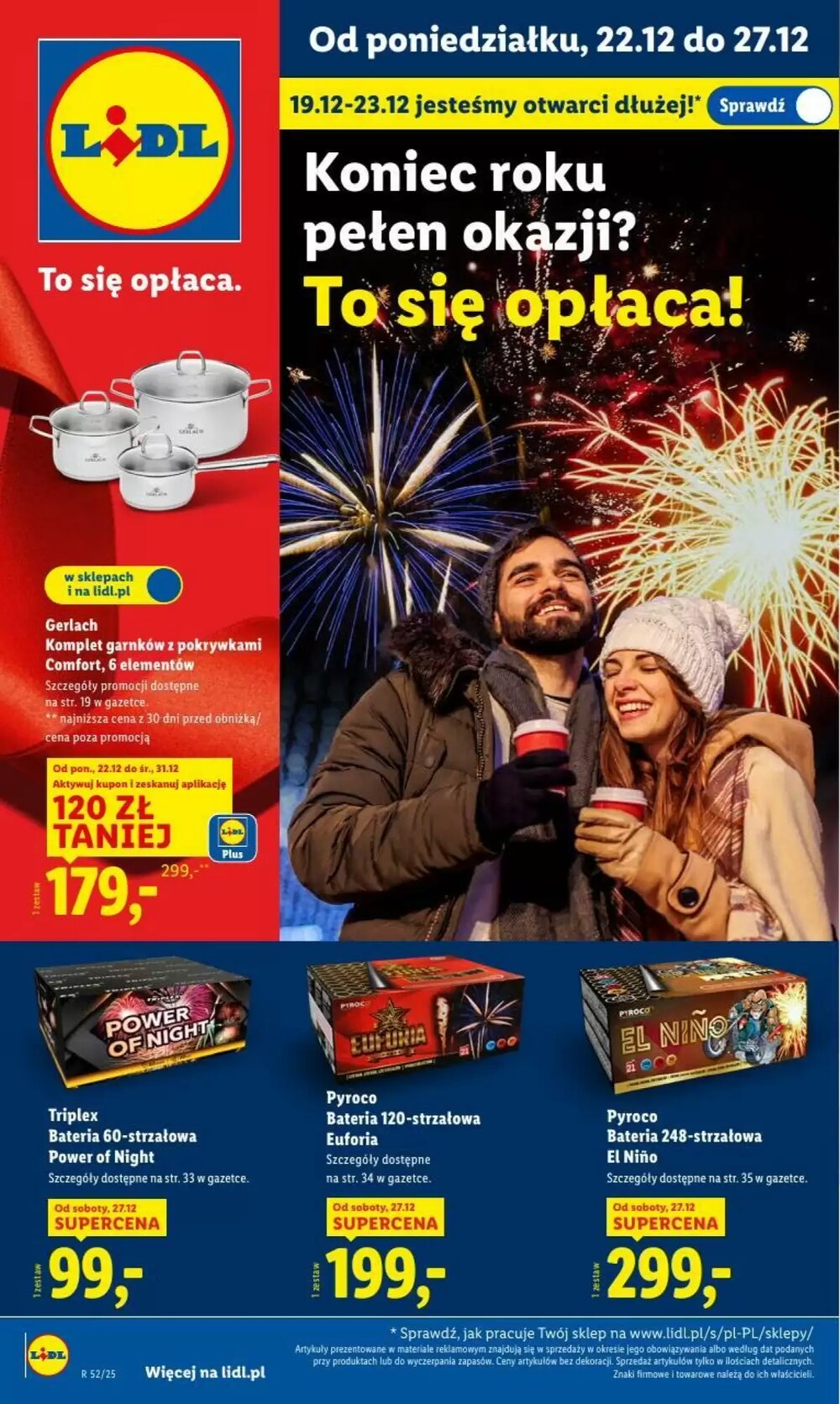 Gazetka promocyjna Lidl  ważna od 22.12.2025 - Strona 1.