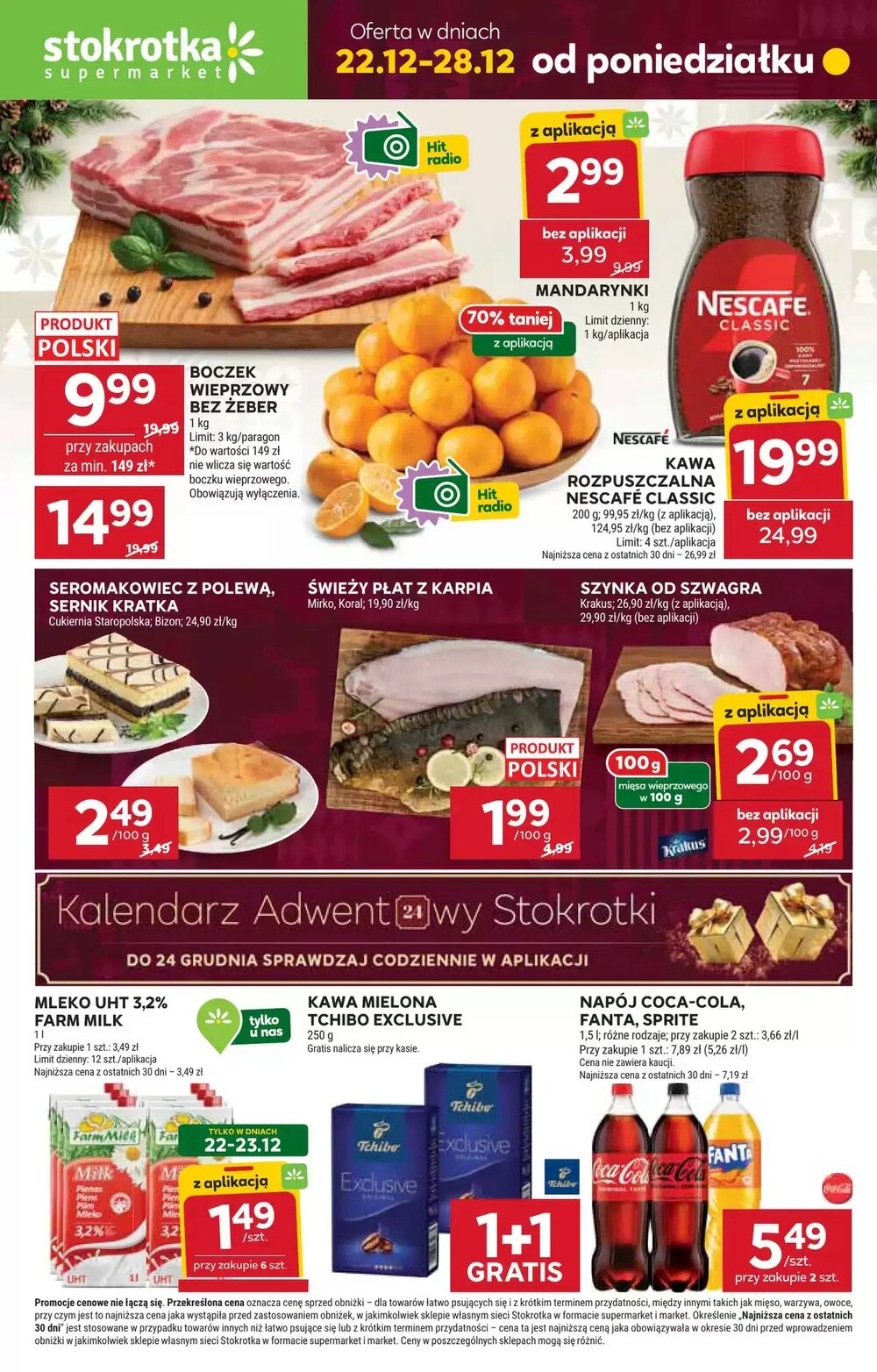 Gazetka promocyjna Stokrotka  ważna od 22.12.2025 - Strona 1.
