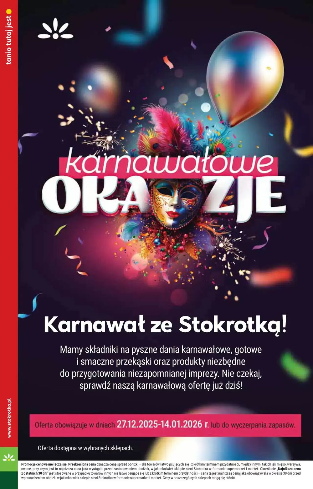 Gazetka promocyjna Stokrotka  ważna od 22.12.2025 - Strona 22.
