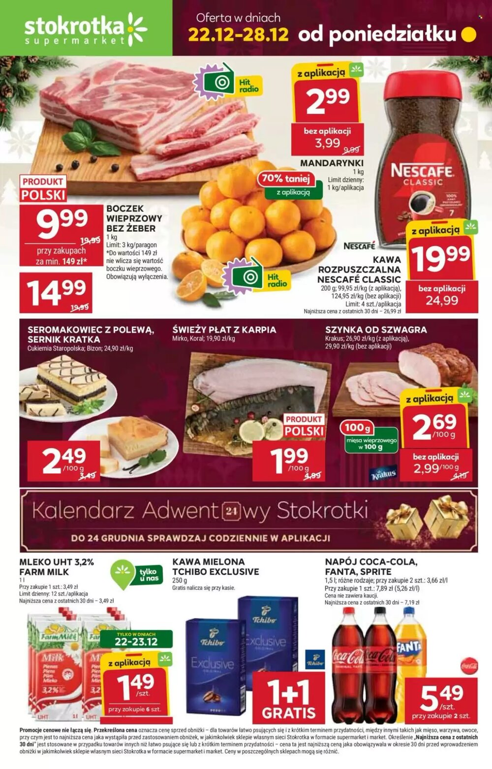 Gazetka promocyjna Stokrotka Market  ważna od 22.12.2025 - Strona 1.