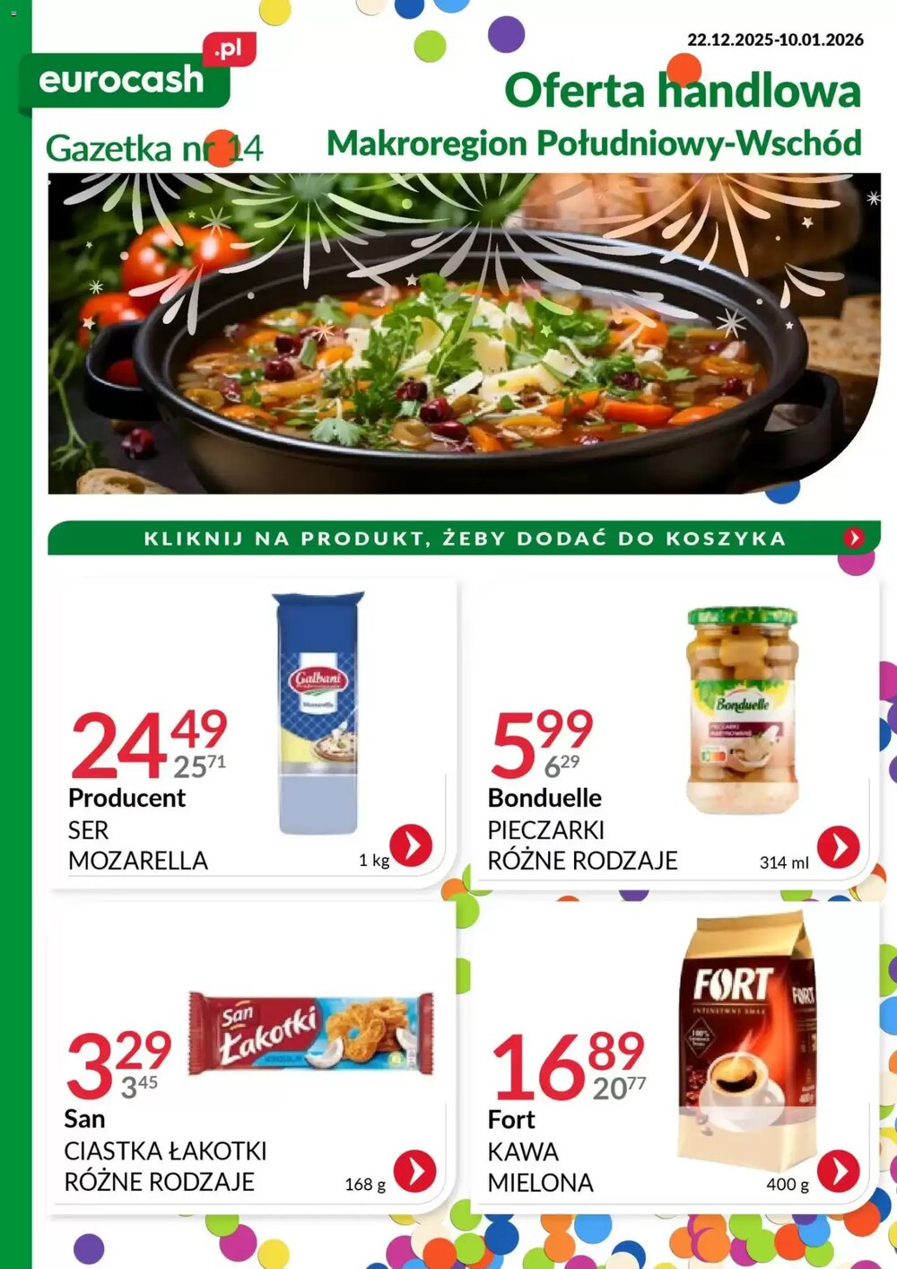 Gazetka promocyjna Eurocash  ważna od 22.12.2025 - Strona 1.