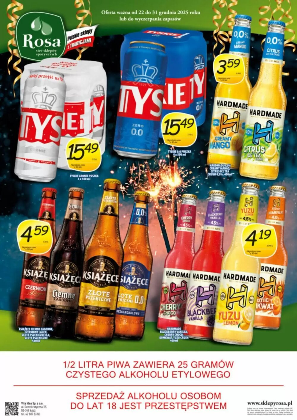 Gazetka promocyjna Rosa  ważna od 22.12.2025 - Strona 3.