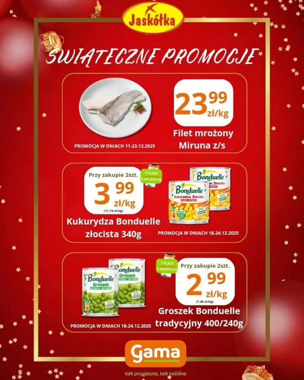 Gazetka promocyjna Jaskółka  ważna od 22.12.2025 - Strona 1.