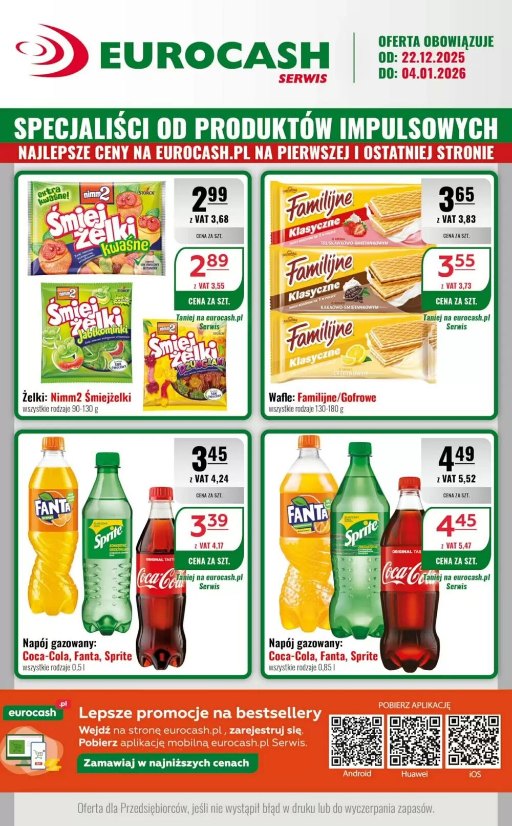 Gazetka promocyjna Eurocash  ważna od 22.12.2025 - Strona 1.