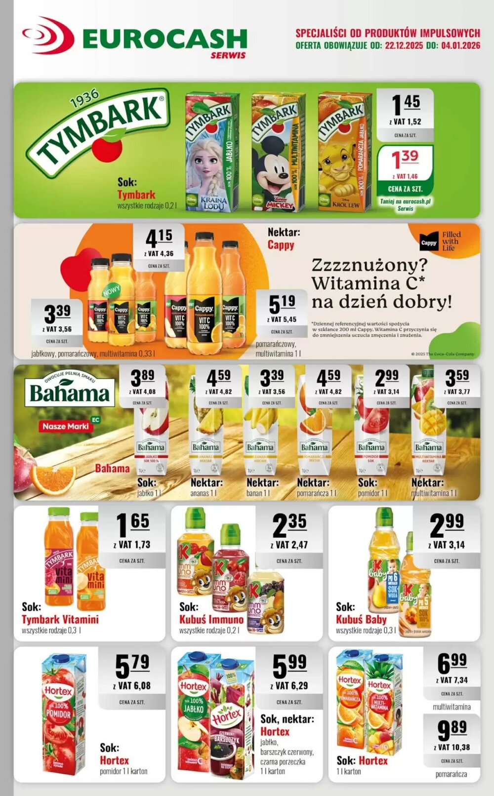 Gazetka promocyjna Eurocash  ważna od 22.12.2025 - Strona 10.