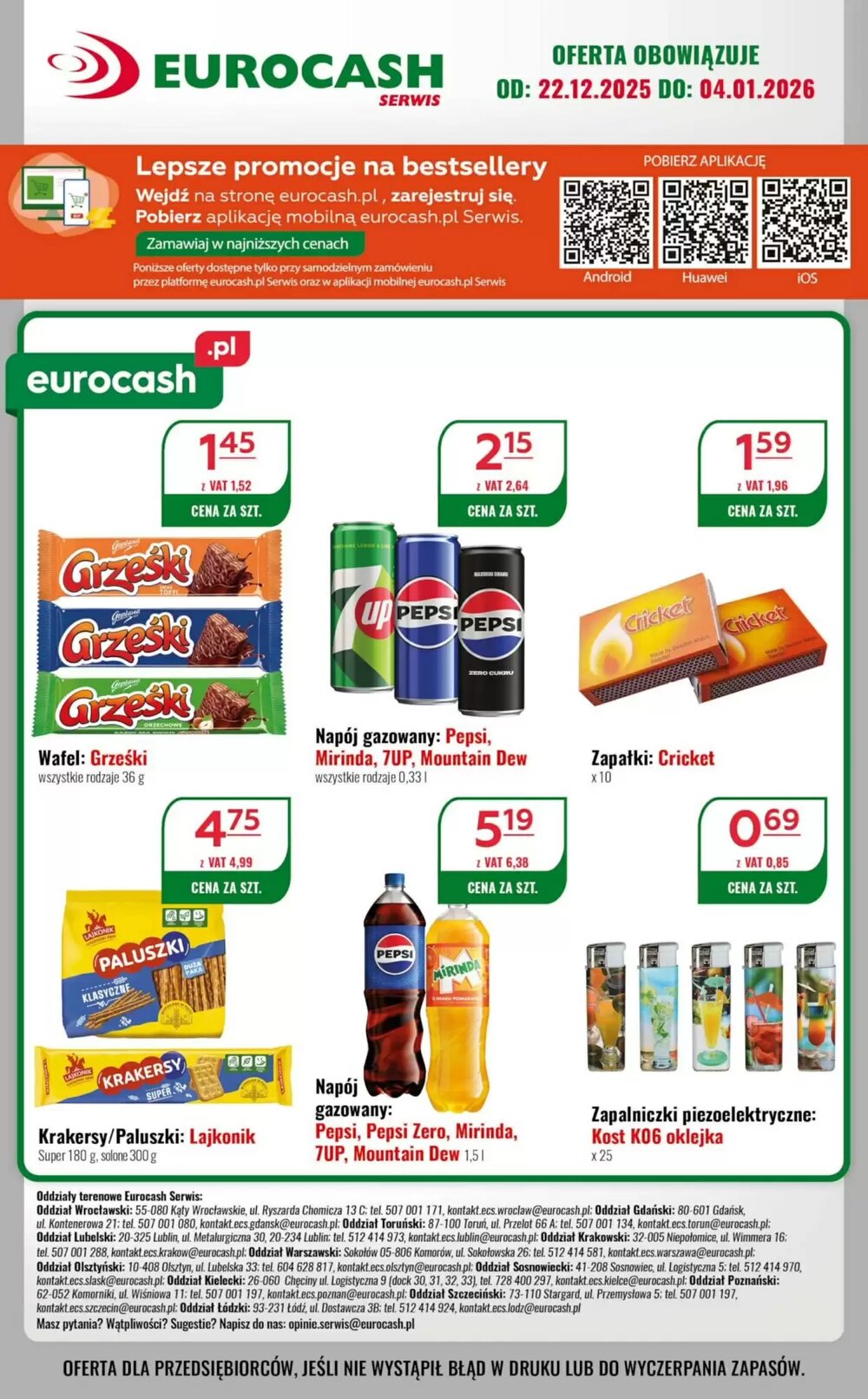 Gazetka promocyjna Eurocash  ważna od 22.12.2025 - Strona 20.