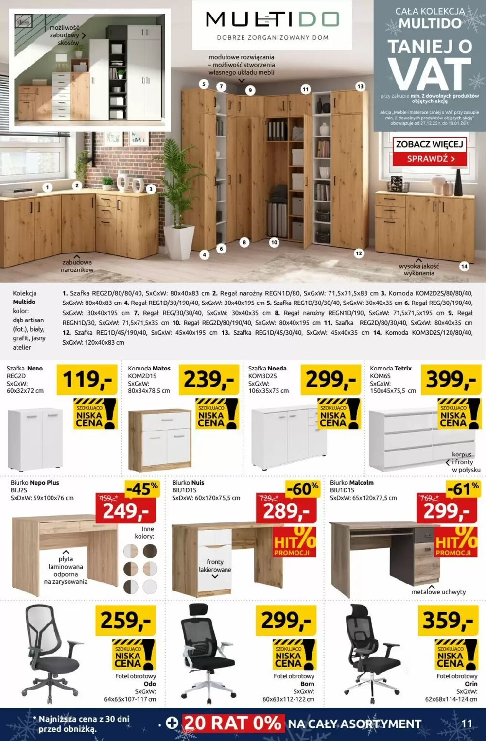 Gazetka promocyjna Black Red White  ważna od 24.12.2025 - Strona 11.