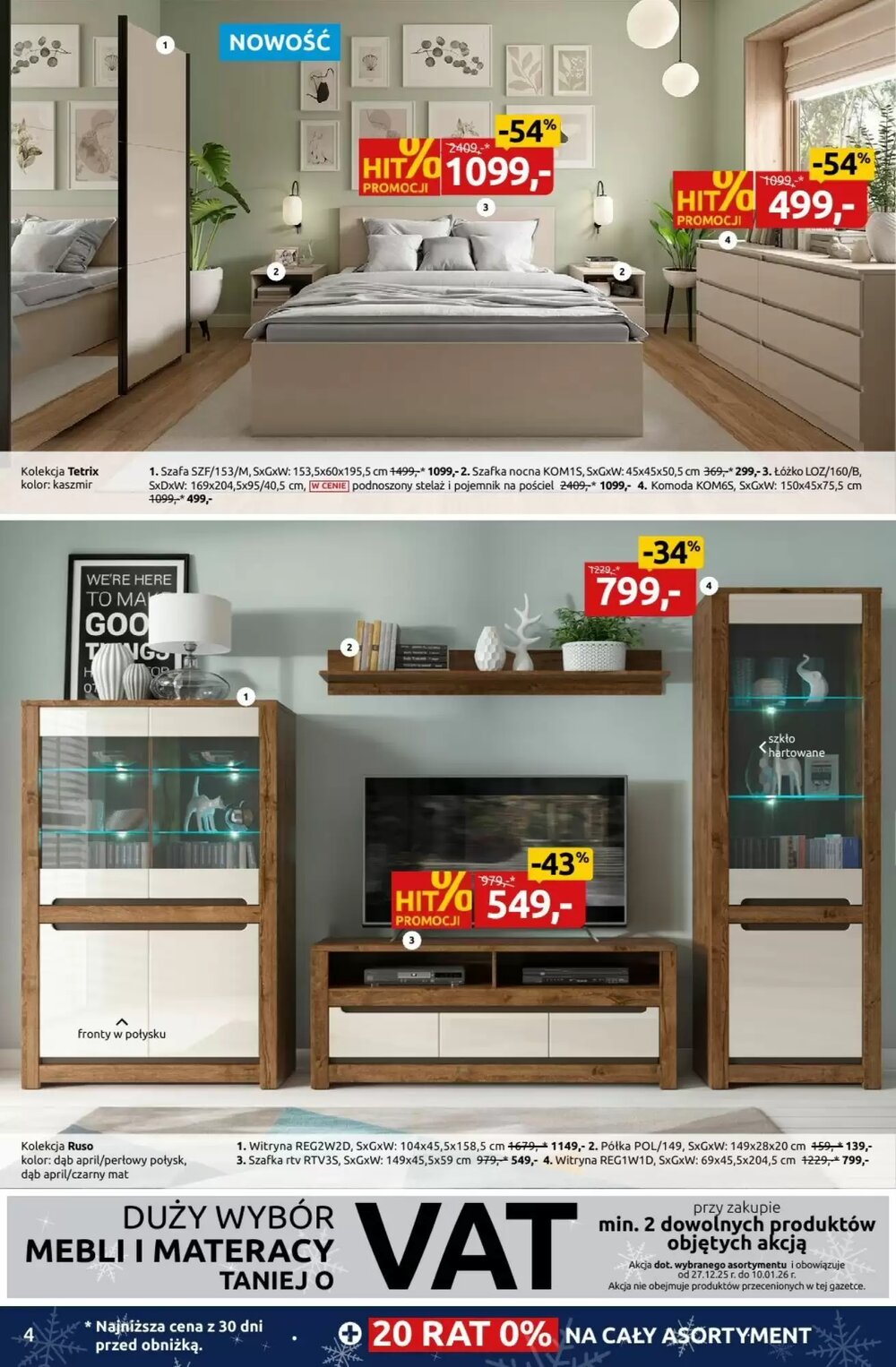 Gazetka promocyjna Black Red White  ważna od 24.12.2025 - Strona 4.