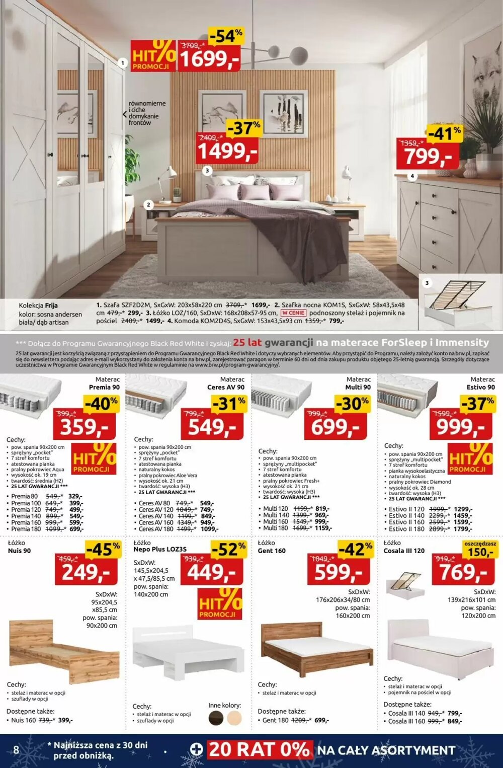 Gazetka promocyjna Black Red White  ważna od 24.12.2025 - Strona 8.