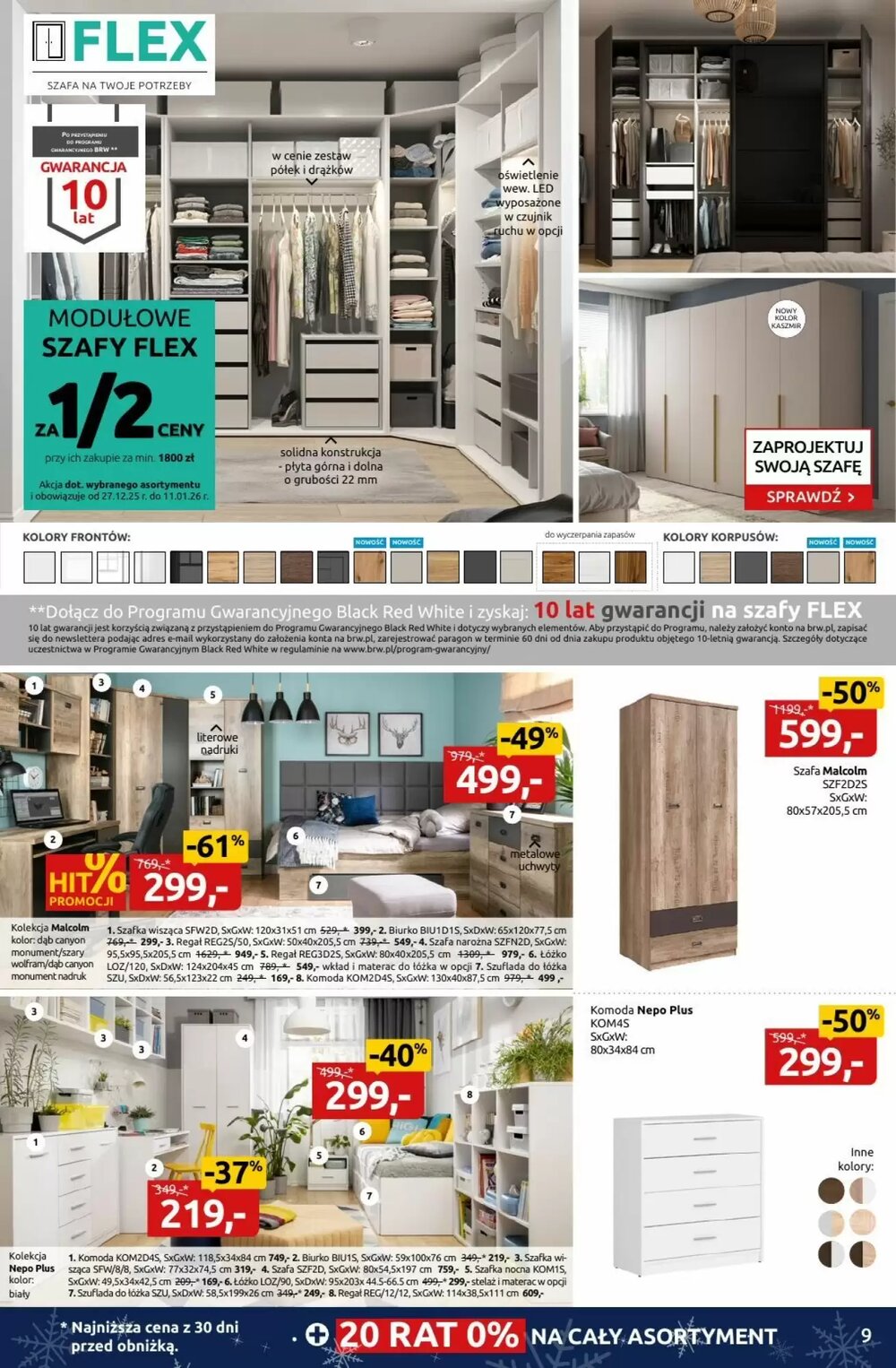 Gazetka promocyjna Black Red White  ważna od 24.12.2025 - Strona 9.