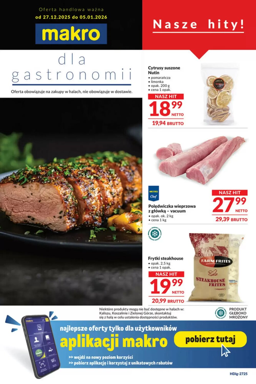 Gazetka promocyjna Makro  ważna od 27.12.2025 - Strona 1.