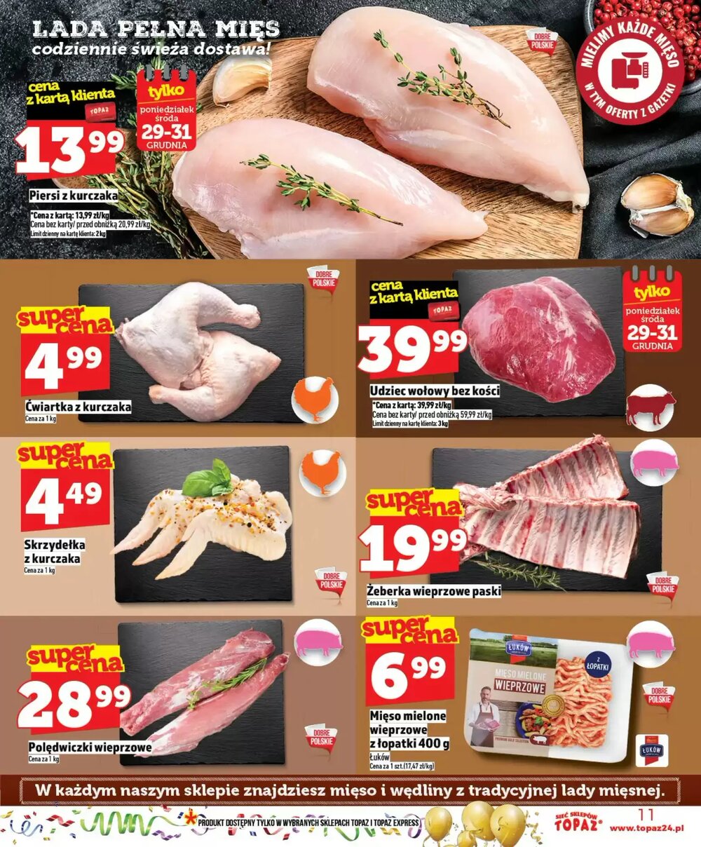 Gazetka promocyjna Topaz  ważna od 27.12.2025 - Strona 11.