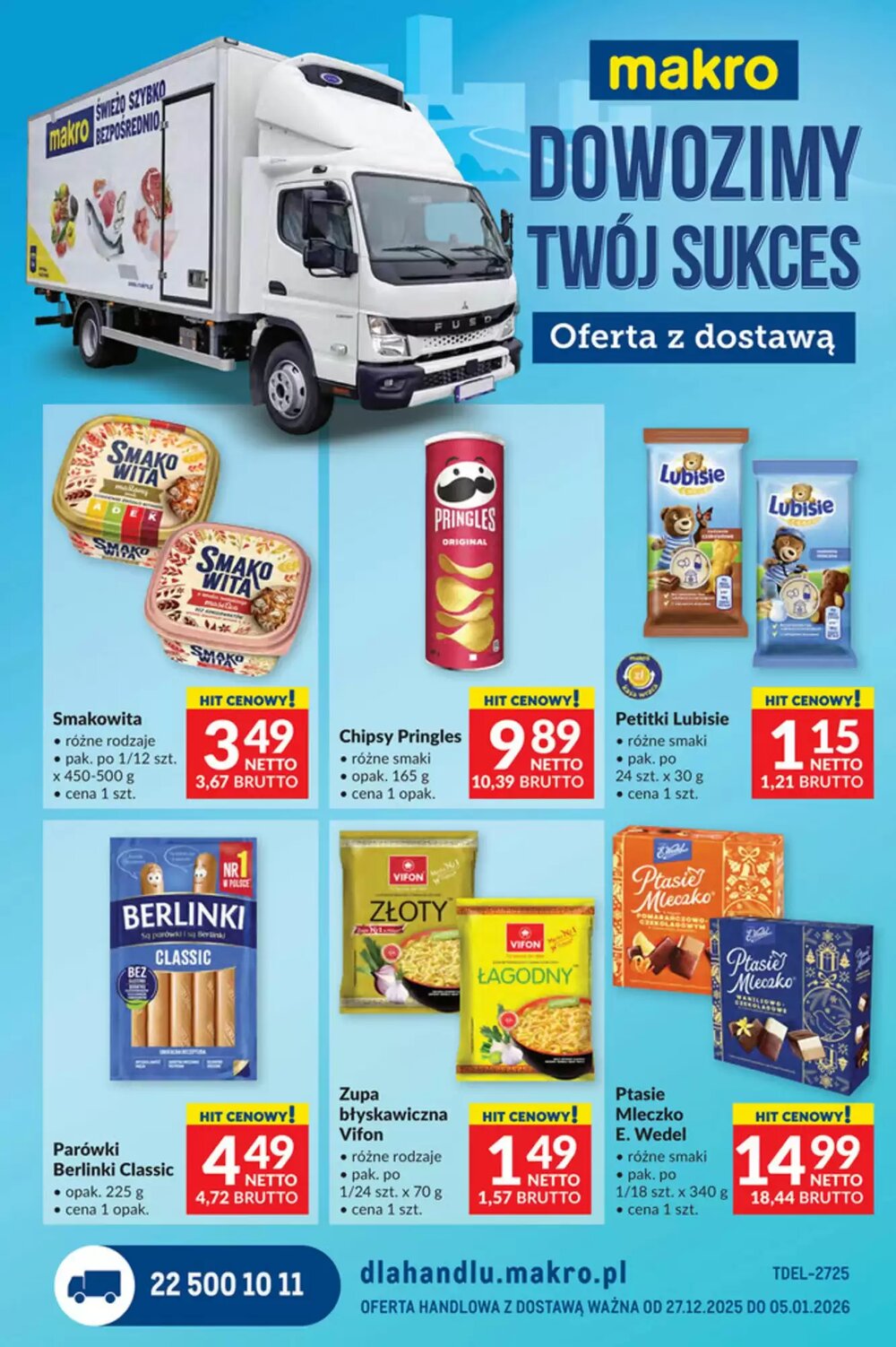 Gazetka promocyjna Makro  ważna od 27.12.2025 - Strona 1.