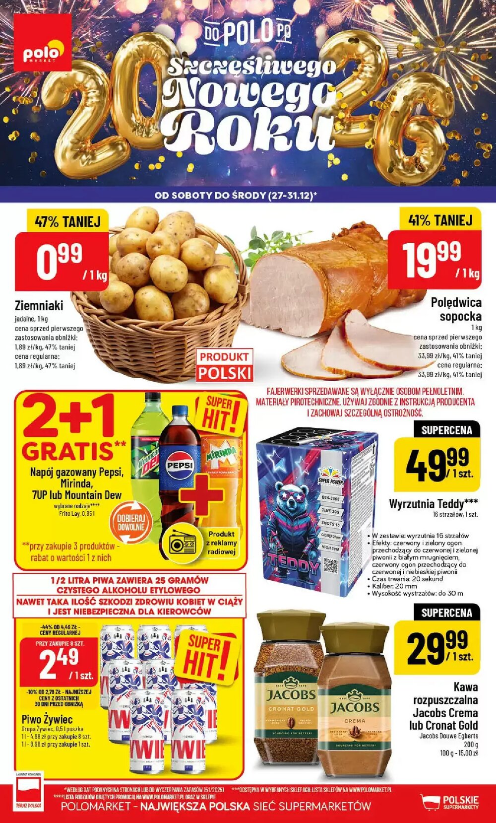 Gazetka promocyjna Polomarket  ważna od 27.12.2025 - Strona 1.