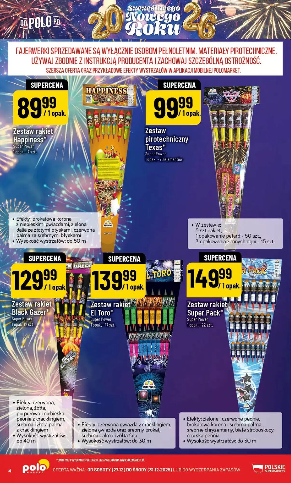 Gazetka promocyjna Polomarket  ważna od 27.12.2025 - Strona 4.