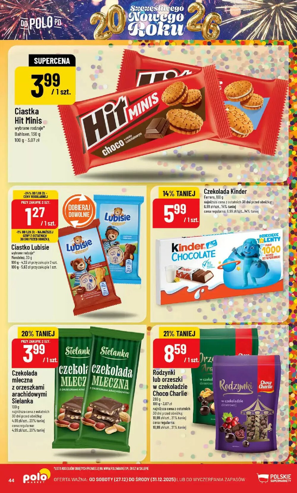 Gazetka promocyjna Polomarket  ważna od 27.12.2025 - Strona 44.