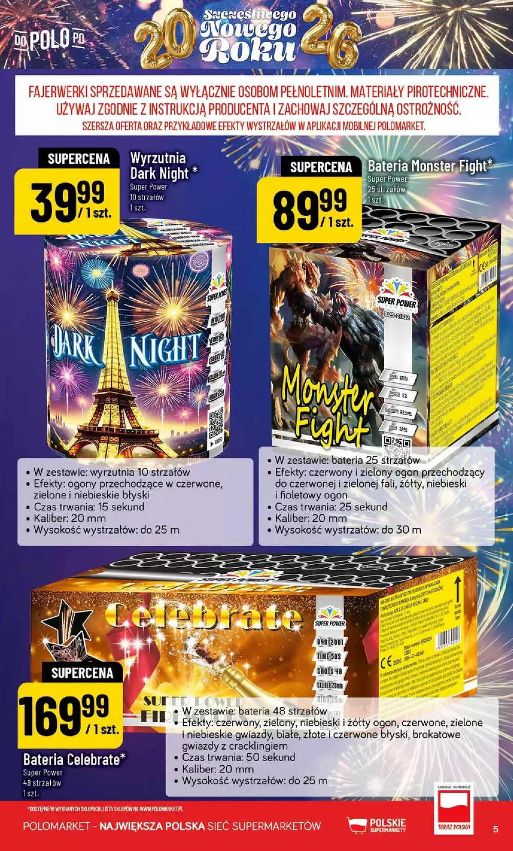 Gazetka promocyjna Polomarket  ważna od 27.12.2025 - Strona 5.