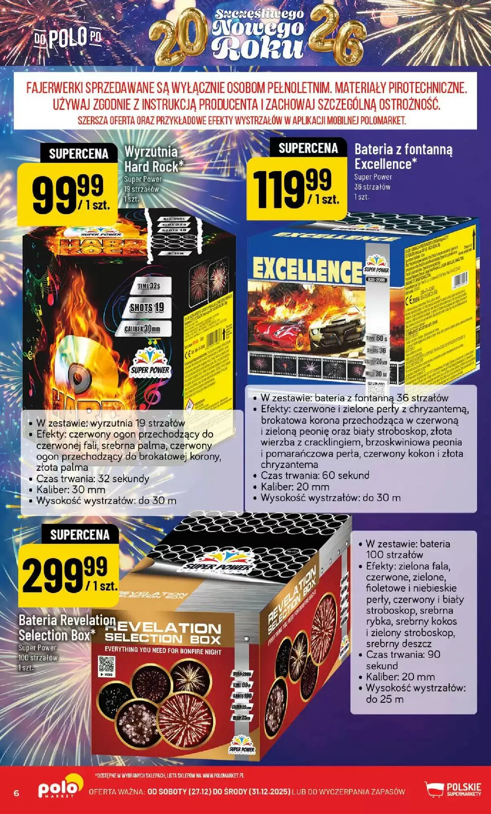 Gazetka promocyjna Polomarket  ważna od 27.12.2025 - Strona 6.