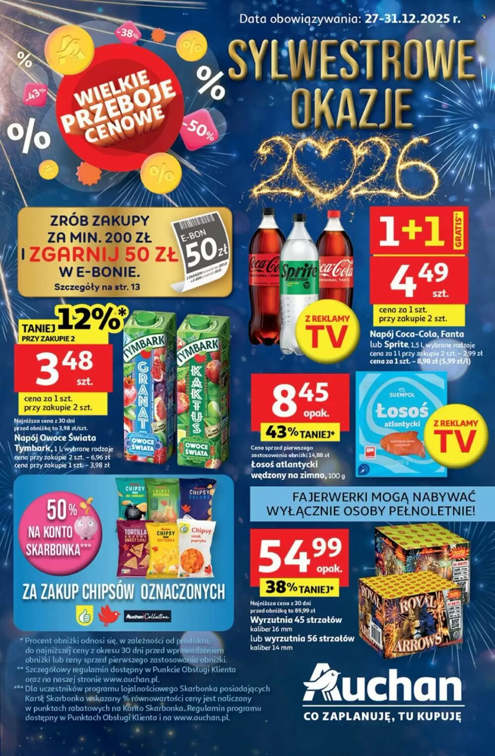 Gazetka promocyjna Auchan  ważna od 27.12.2025 - Strona 1.