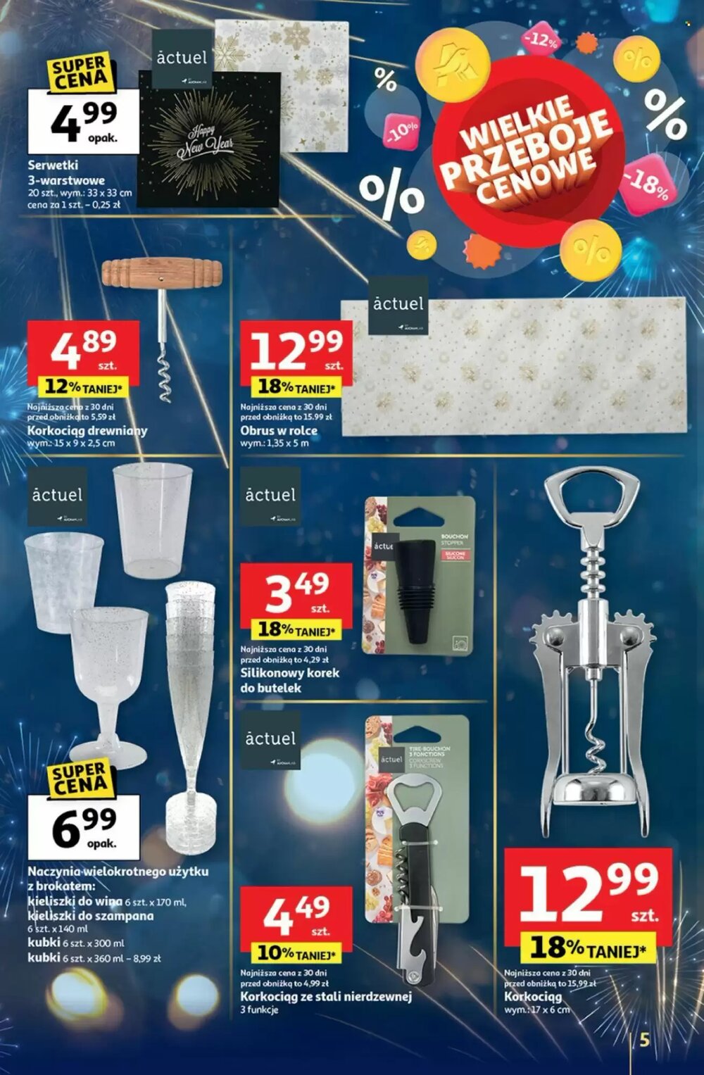 Gazetka promocyjna Auchan  ważna od 27.12.2025 - Strona 5.