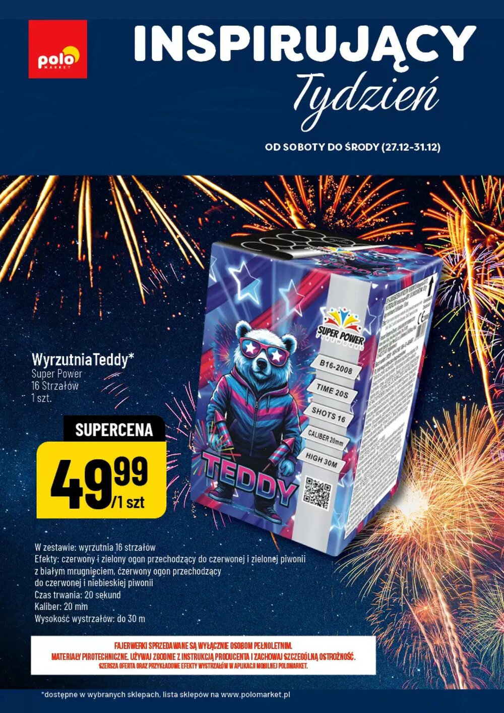 Gazetka promocyjna Polomarket  ważna od 27.12.2025 - Strona 1.