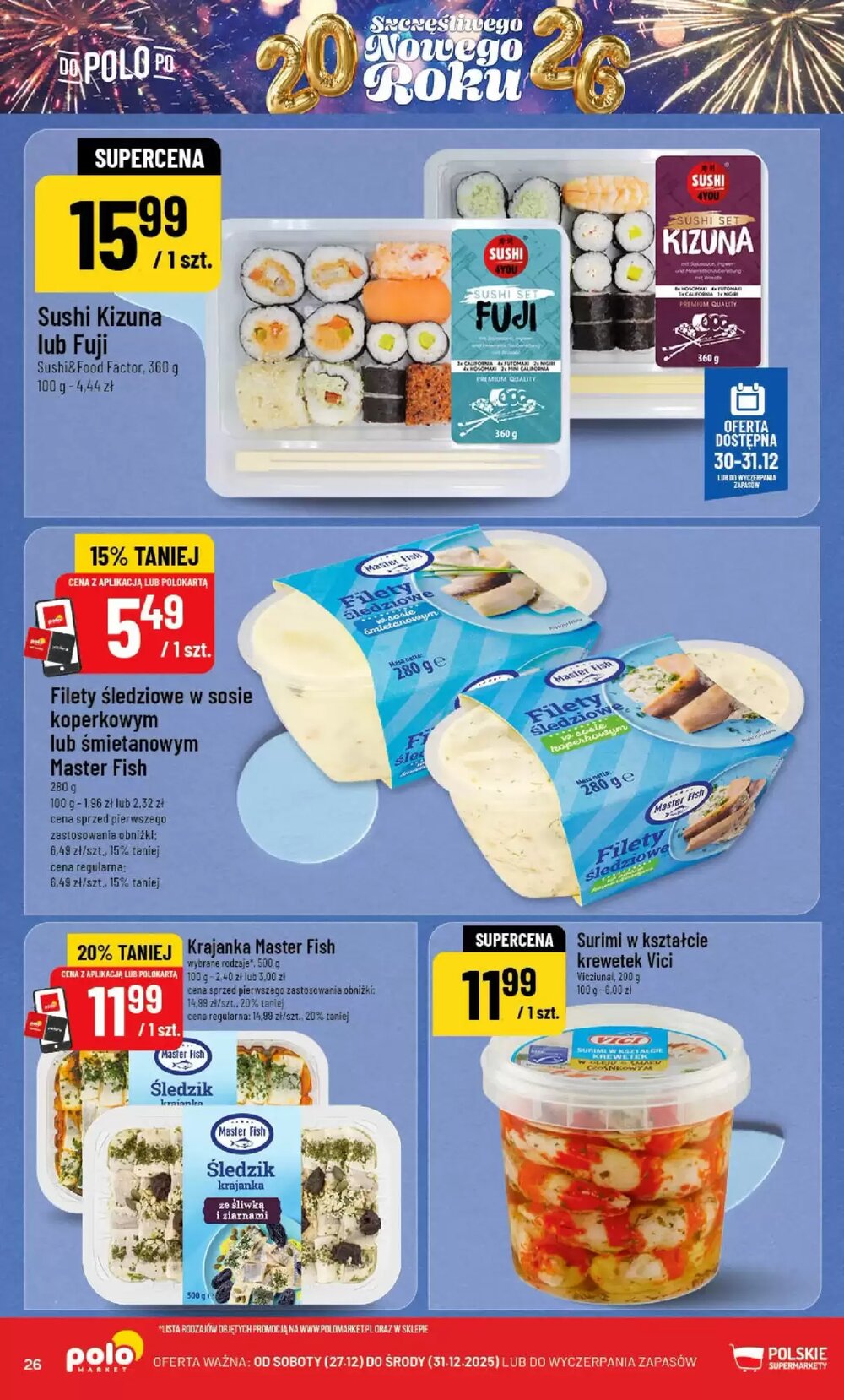 Gazetka promocyjna Polomarket  ważna od 27.12.2025 - Strona 26.