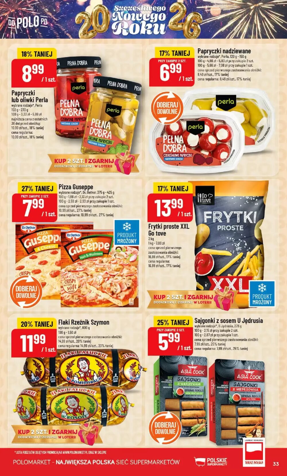 Gazetka promocyjna Polomarket  ważna od 27.12.2025 - Strona 33.