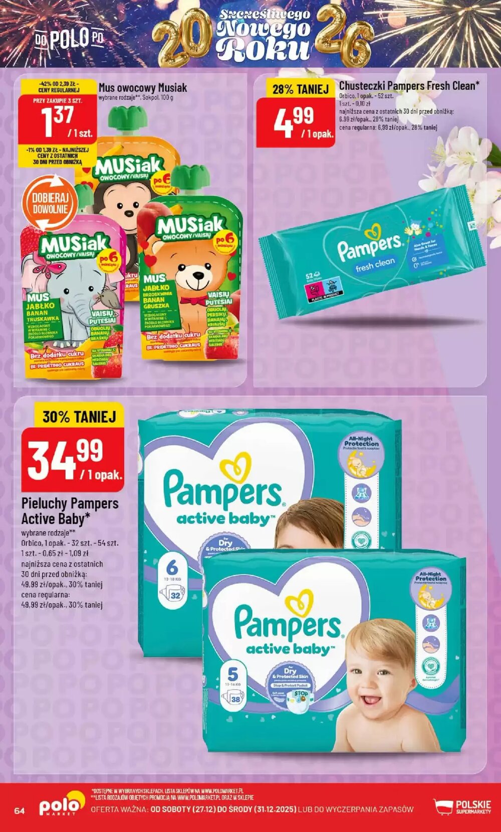 Gazetka promocyjna Polomarket  ważna od 27.12.2025 - Strona 64.