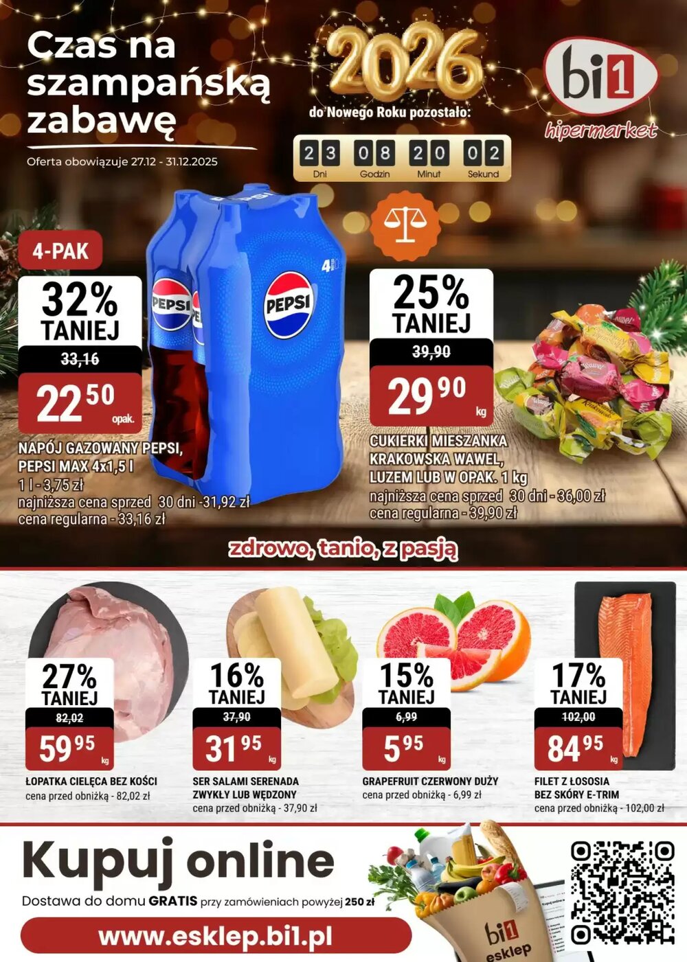 Gazetka promocyjna bi1  ważna od 27.12.2025 - Strona 1.
