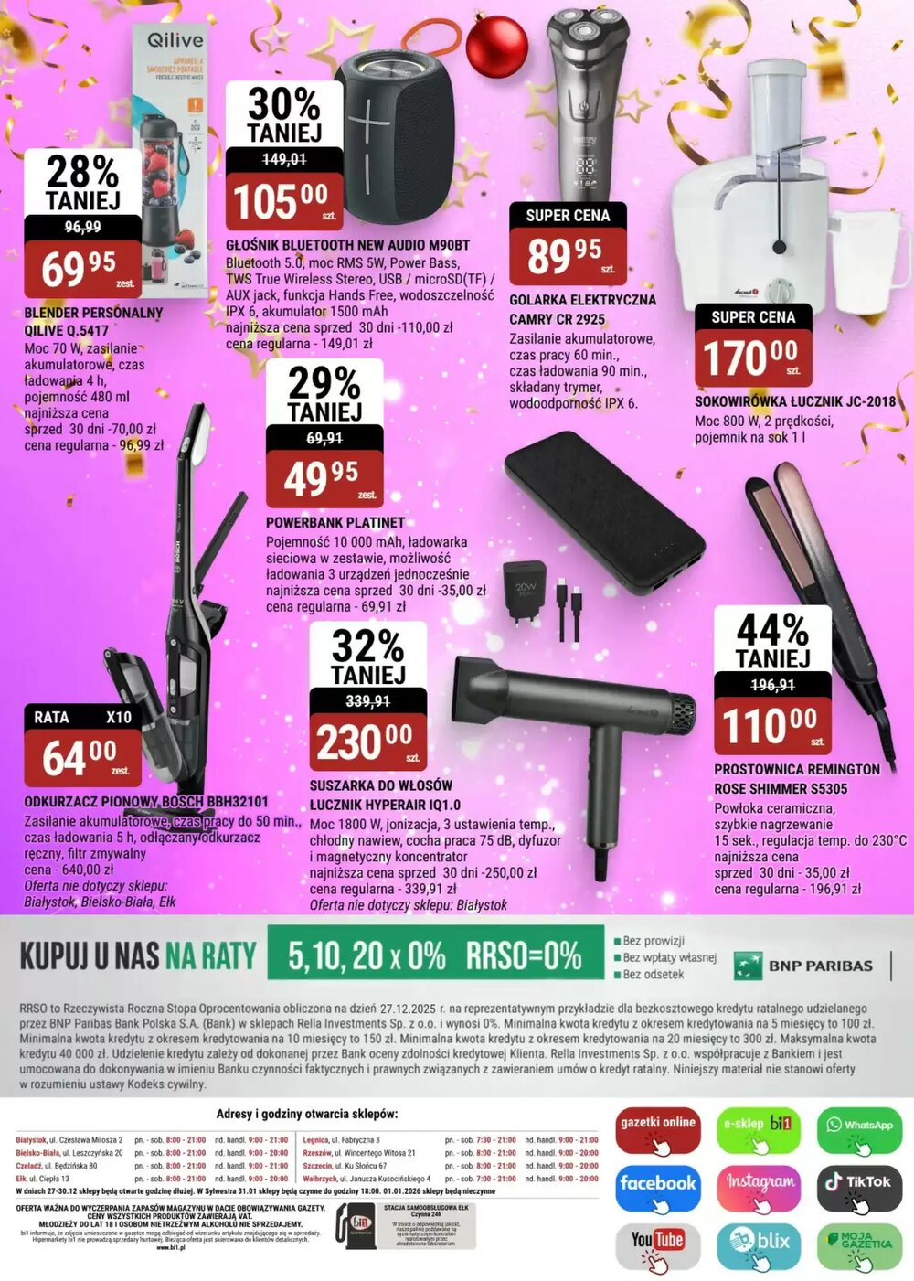 Gazetka promocyjna bi1  ważna od 27.12.2025 - Strona 24.