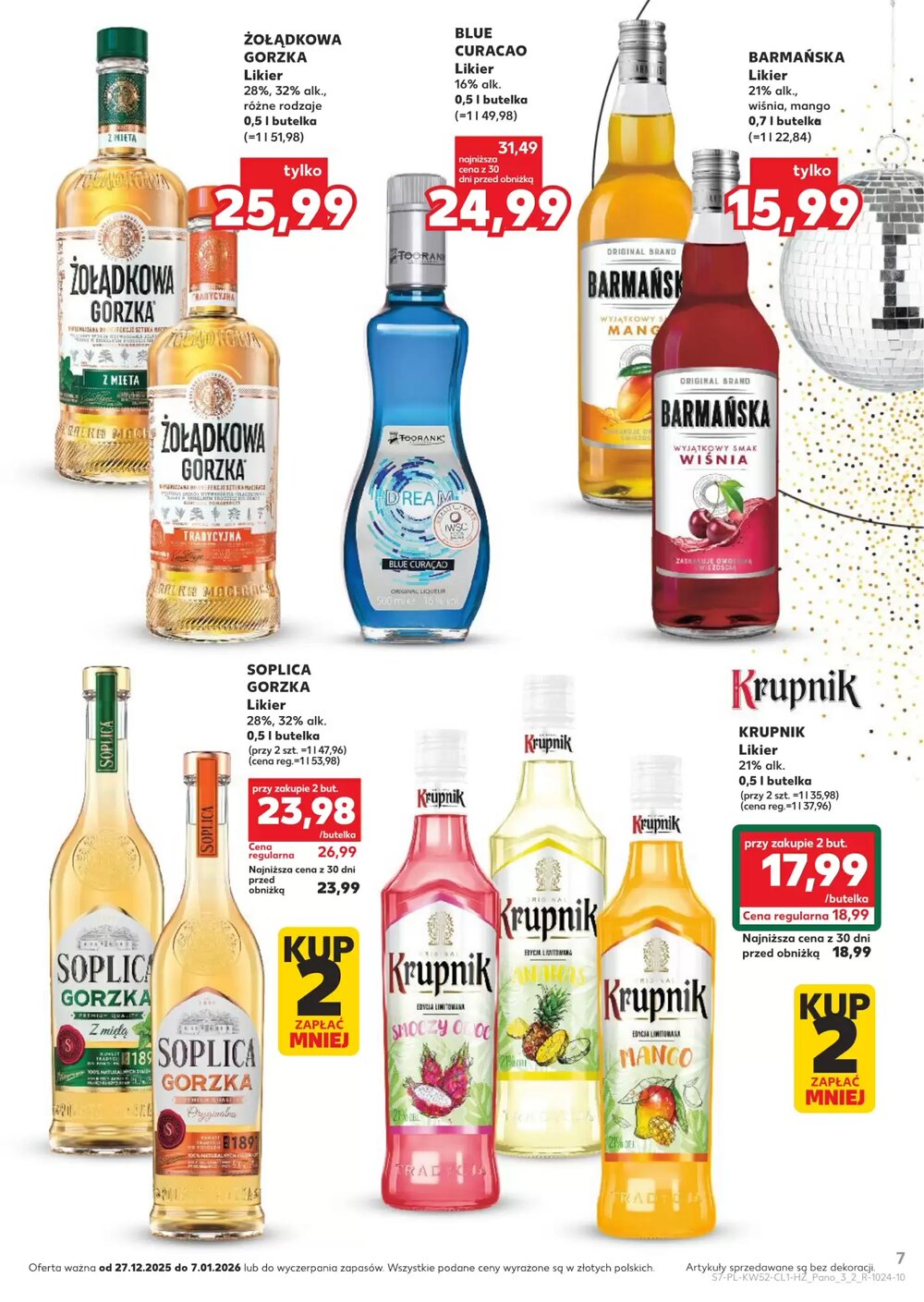 Gazetka promocyjna Kaufland  ważna od 27.12.2025 - Strona 7.