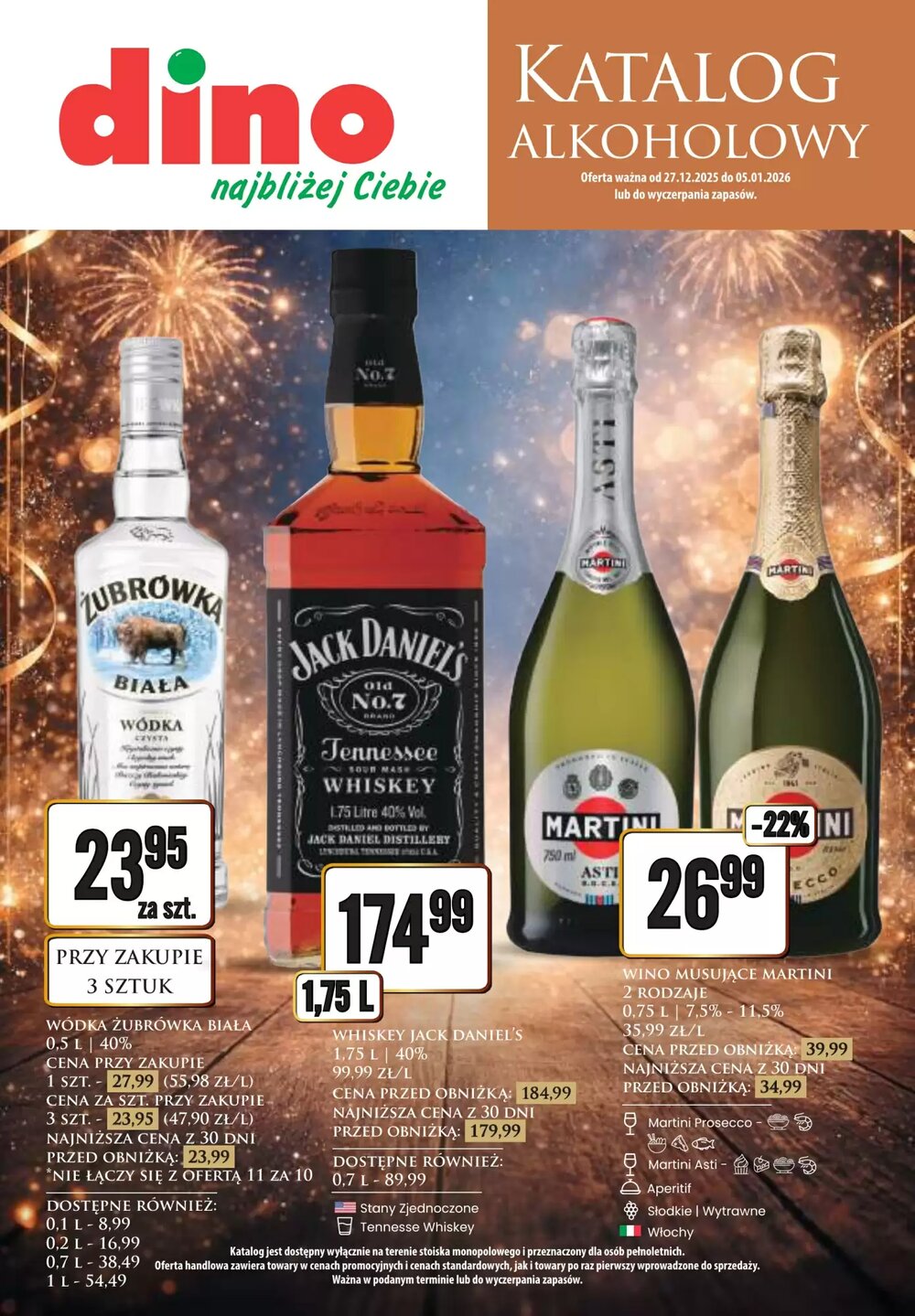 Gazetka promocyjna Dino  ważna od 27.12.2025 - Strona 1.