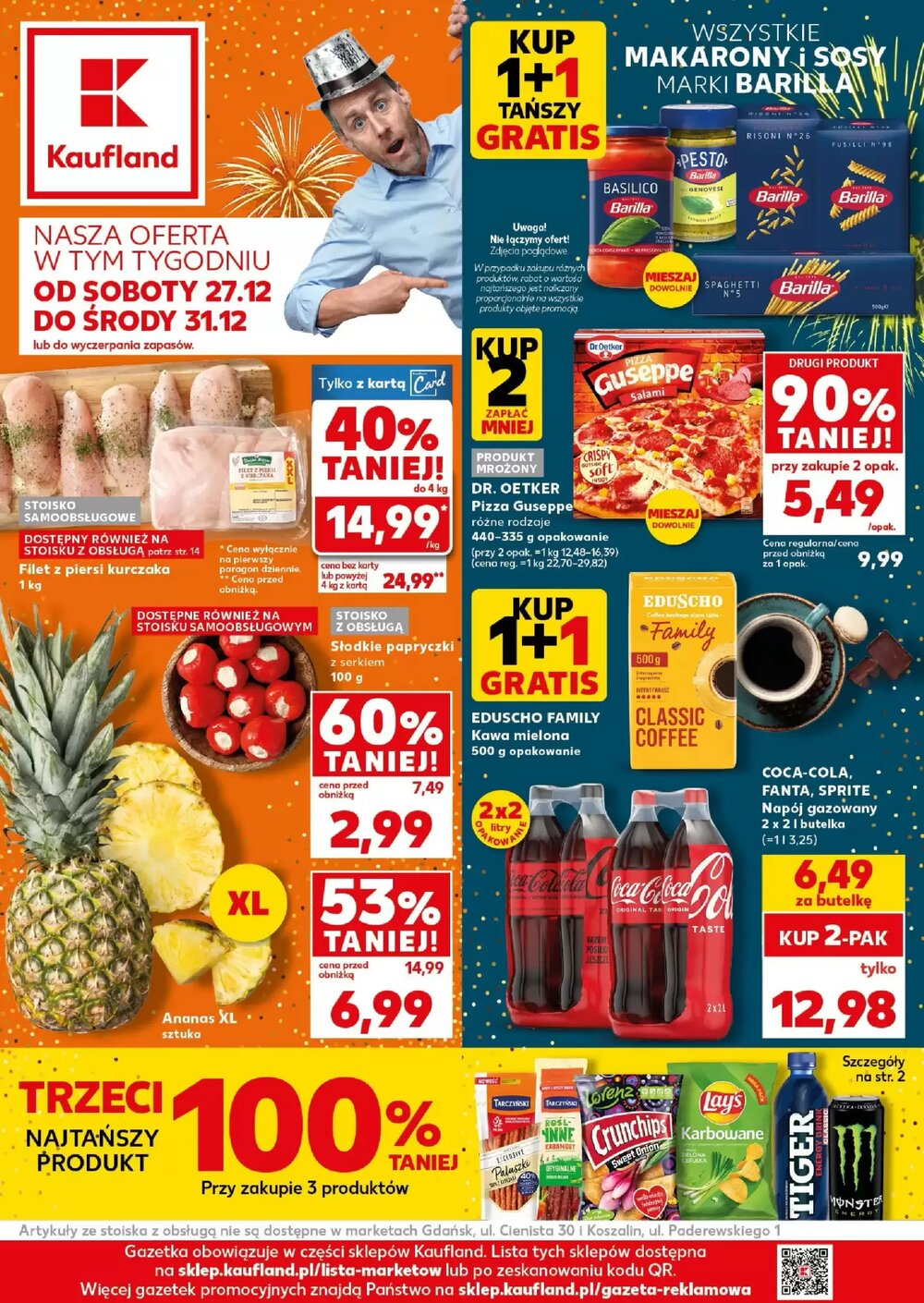 Gazetka promocyjna Kaufland  ważna od 27.12.2025 - Strona 1.