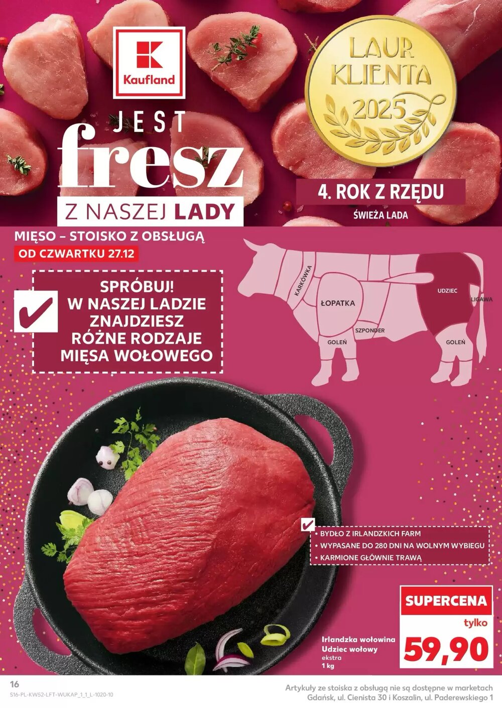 Gazetka promocyjna Kaufland  ważna od 27.12.2025 - Strona 16.