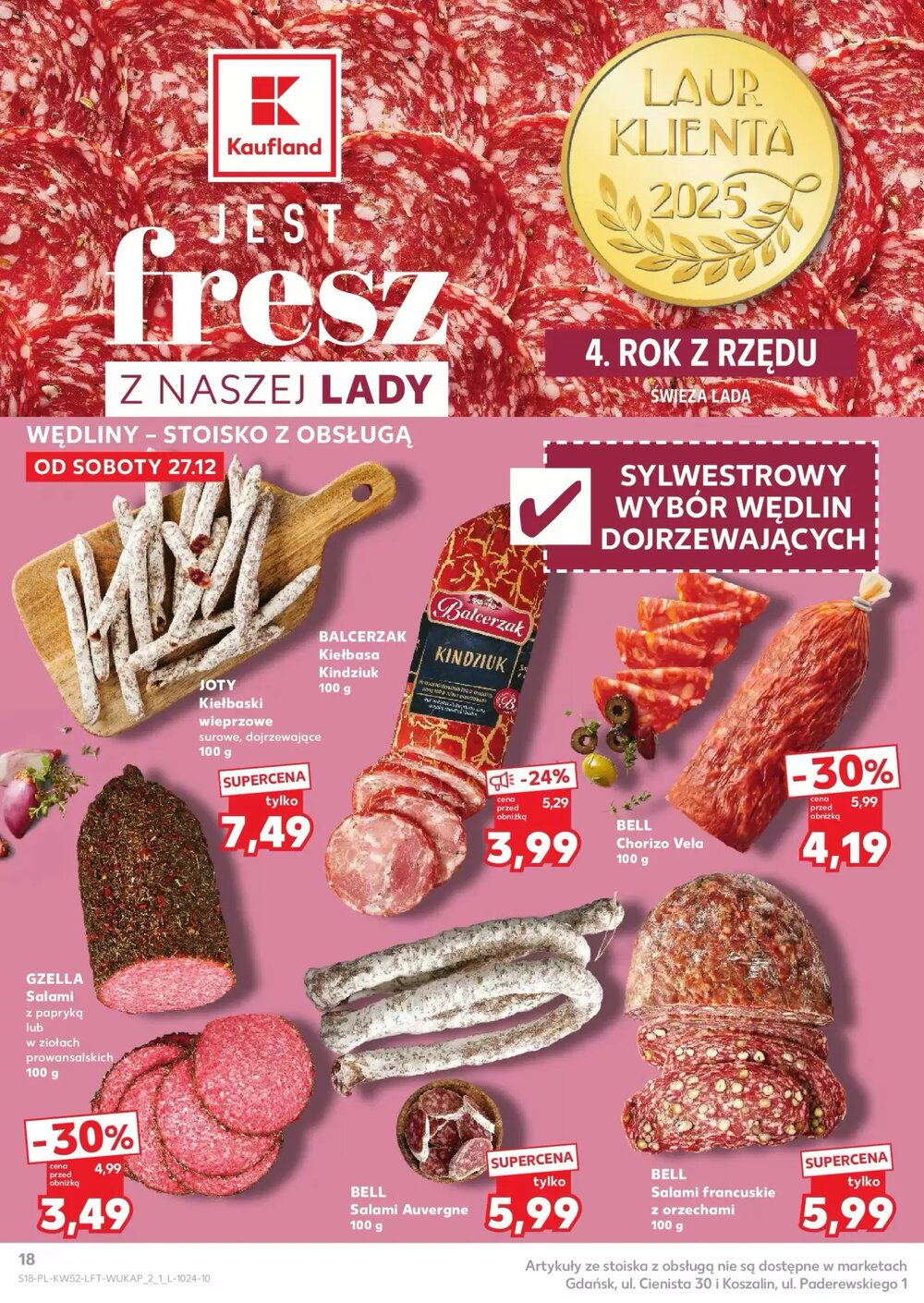 Gazetka promocyjna Kaufland  ważna od 27.12.2025 - Strona 18.