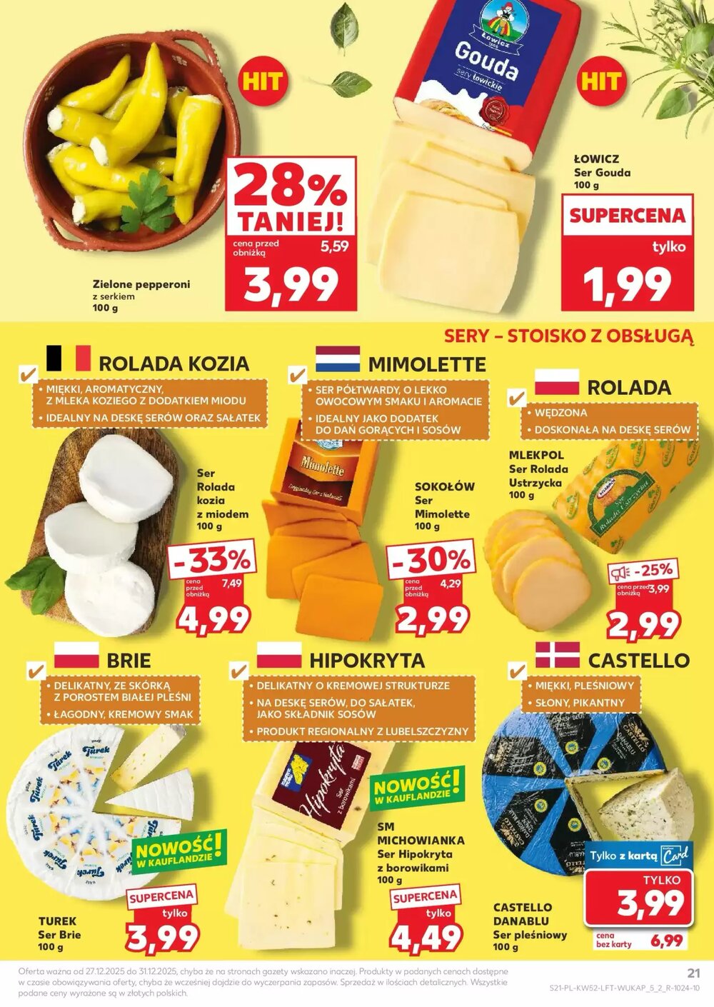 Gazetka promocyjna Kaufland  ważna od 27.12.2025 - Strona 21.