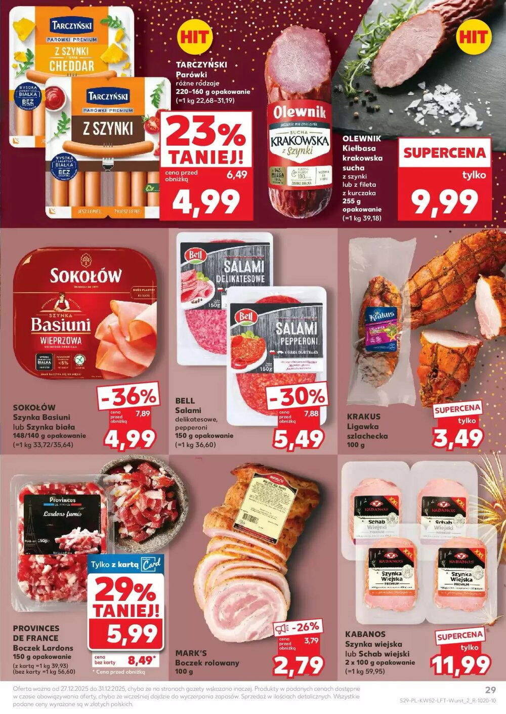 Gazetka promocyjna Kaufland  ważna od 27.12.2025 - Strona 29.