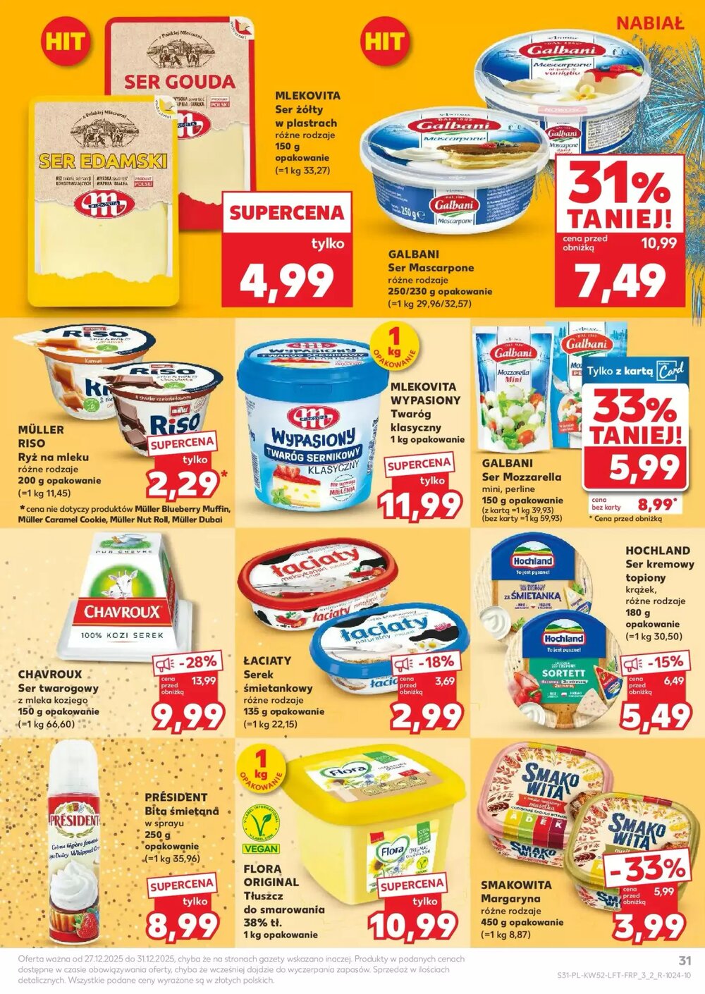 Gazetka promocyjna Kaufland  ważna od 27.12.2025 - Strona 31.