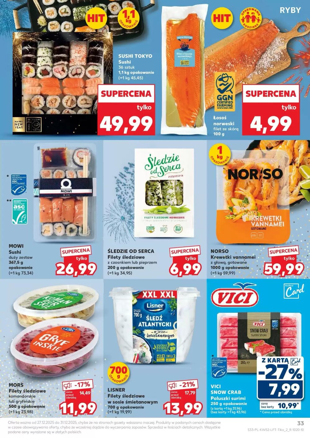Gazetka promocyjna Kaufland  ważna od 27.12.2025 - Strona 33.
