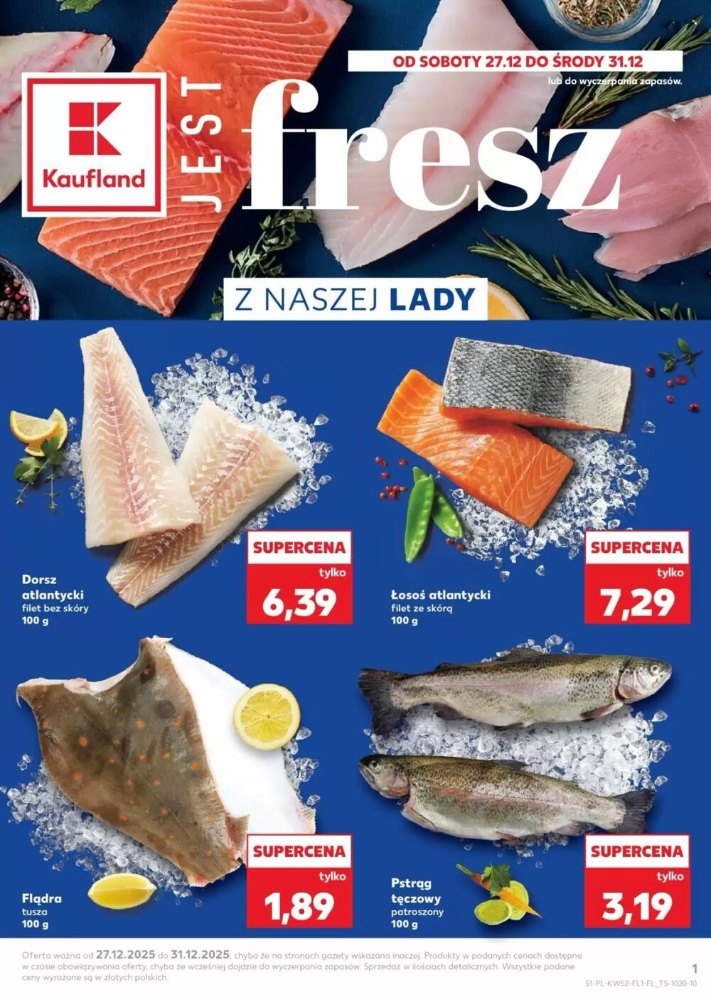 Gazetka promocyjna Kaufland  ważna od 27.12.2025 - Strona 1.