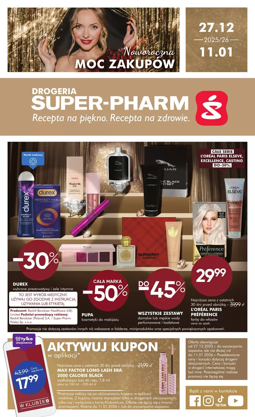 Gazetka promocyjna SuperPharm  ważna od 27.12.2025 - Strona 1.