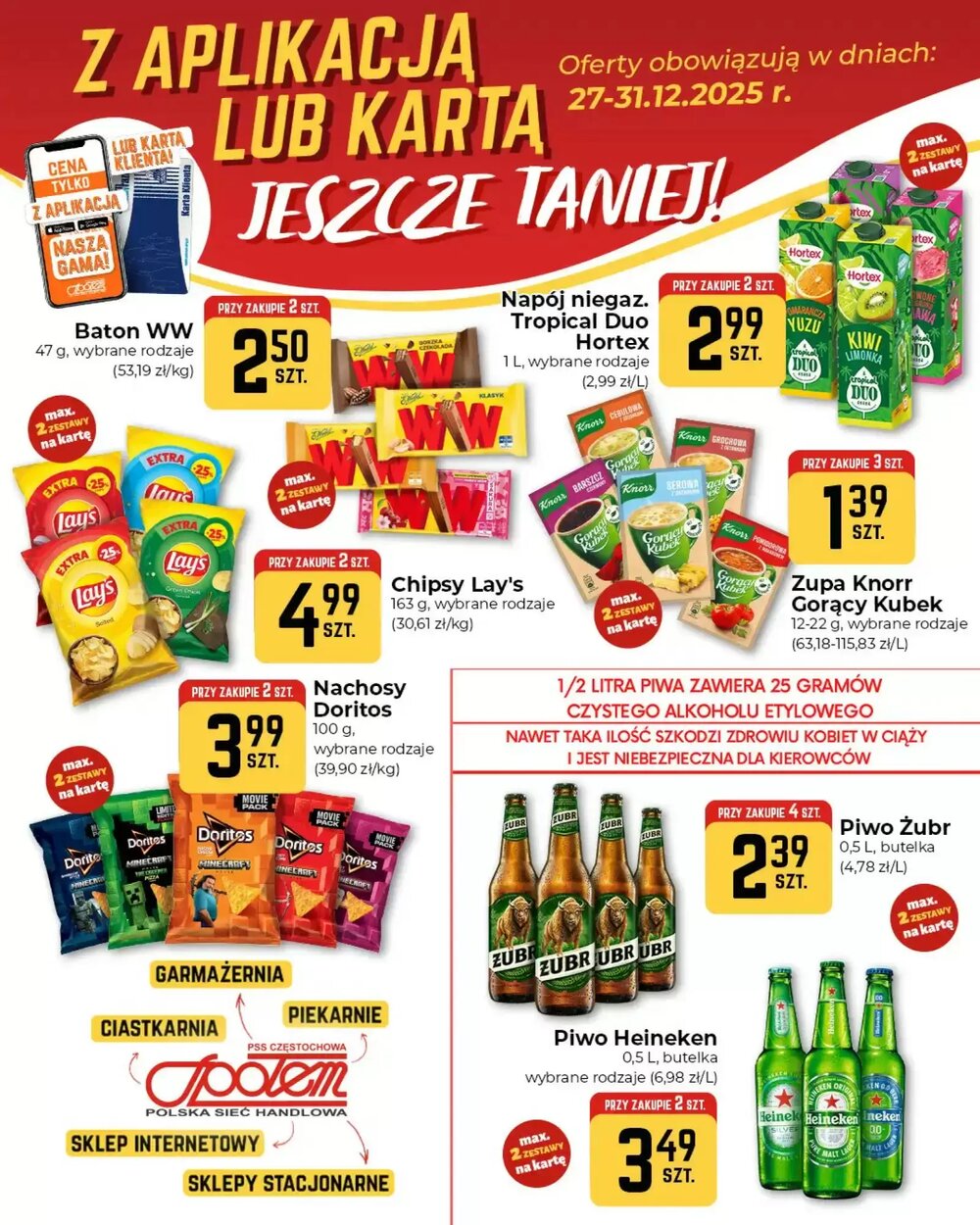 Gazetka promocyjna Społem  ważna od 27.12.2025 - Strona 2.