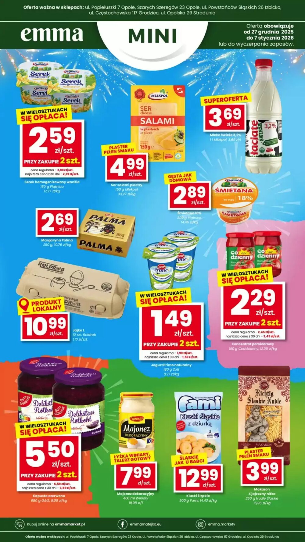 Gazetka promocyjna EMMA market  ważna od 27.12.2025 - Strona 2.