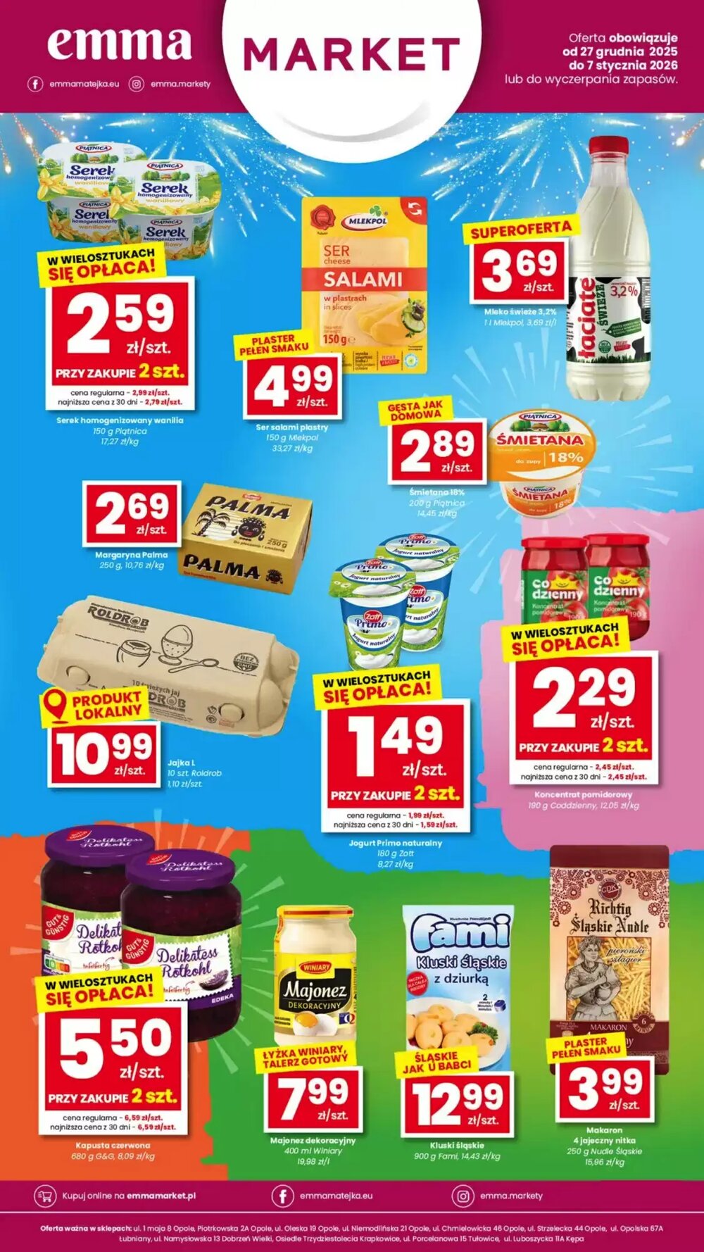 Gazetka promocyjna EMMA market  ważna od 27.12.2025 - Strona 2.